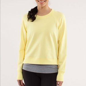 Lululemon Rejuvenate Pullover Mellow Lemon